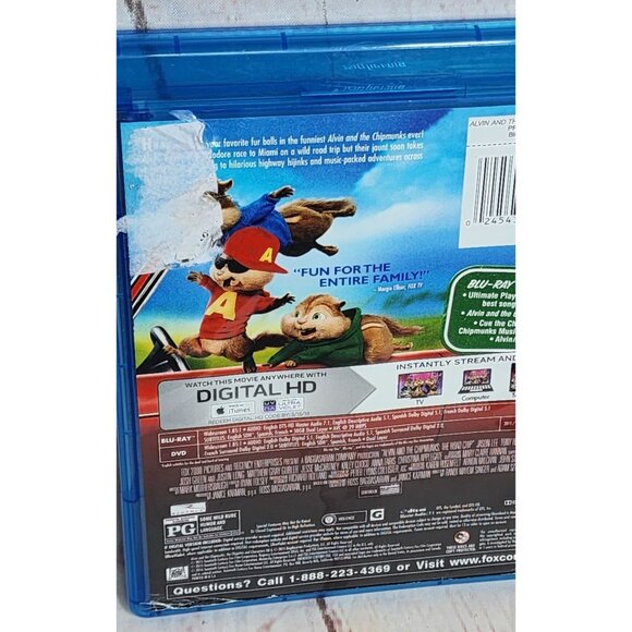 Alvin And The Chipmunks: The Road Chip Blu-Ray + DVD + Digital HD Combo - Picture 5 of 7